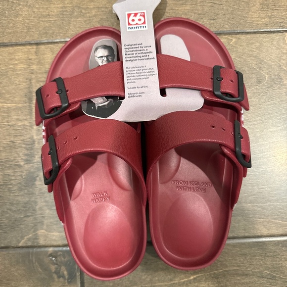 Women’s 66 North Slides - Picture 1 of 5